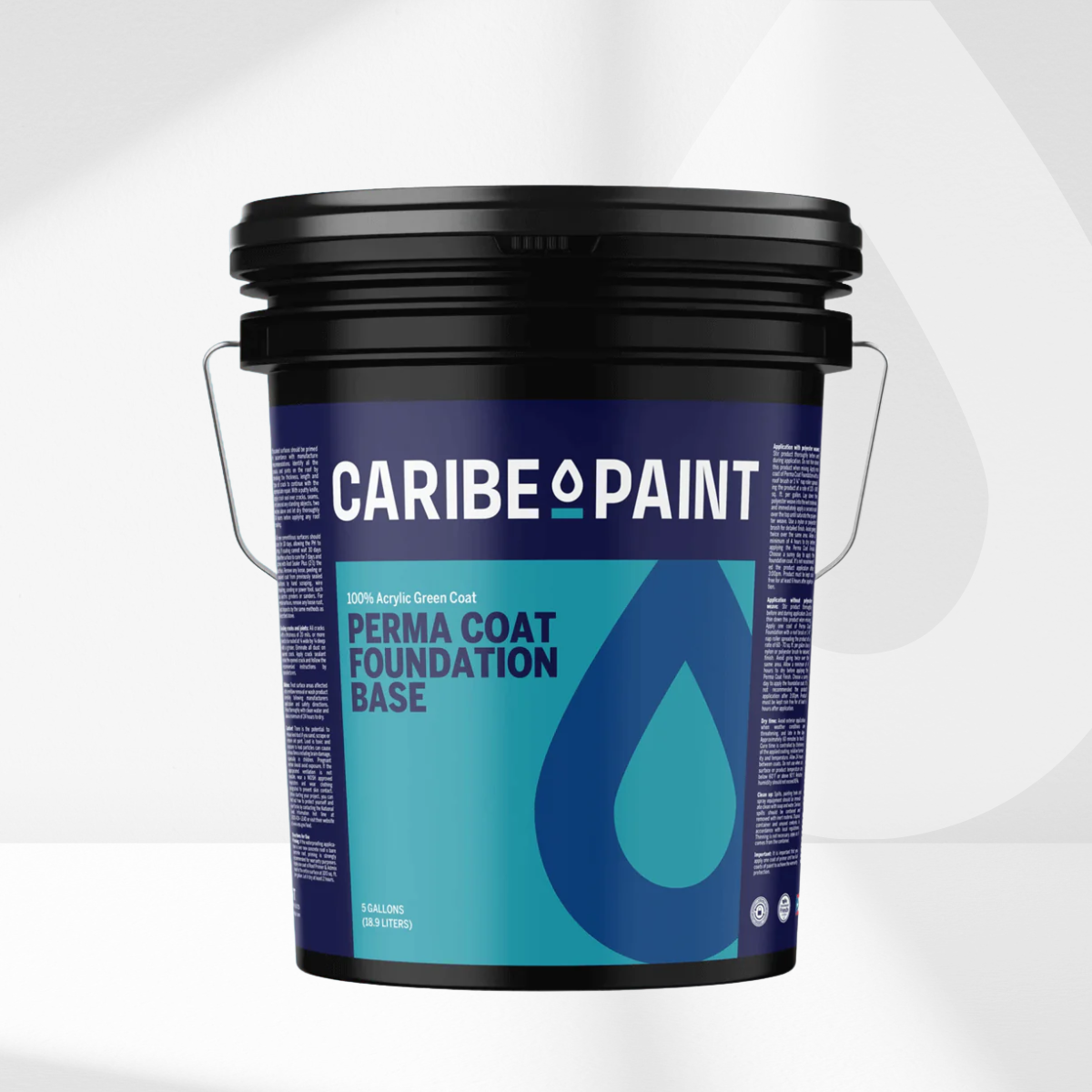 Perma Coat Foundation - Base Verde 100% Acrílico