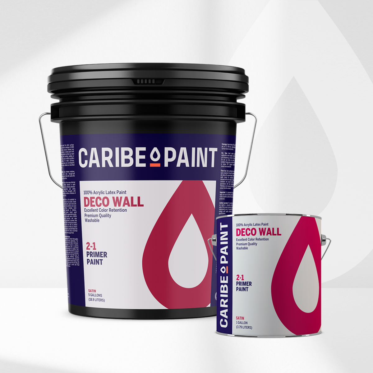 Deco Wall - Pintura 100% Acrílica 2 en 1