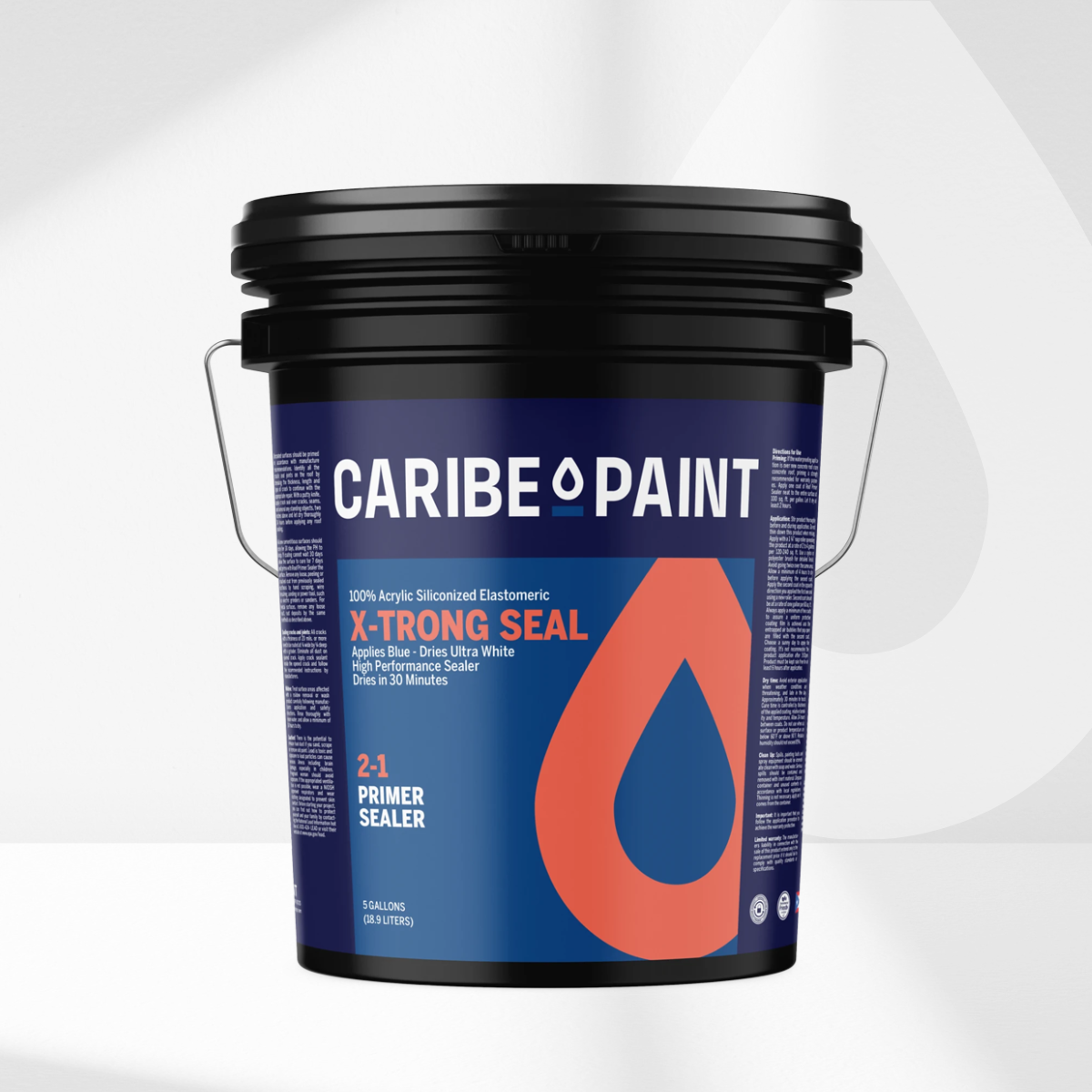 X-trong Seal - Sellador 100% Acrílico Elastomérico 2 en 1 Modificado con Silicona